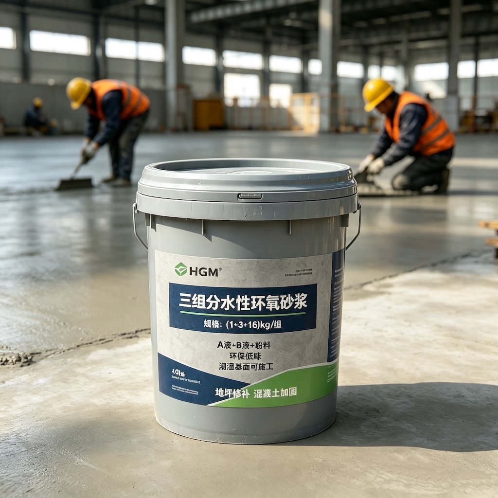 南关三组份水性环氧砂浆